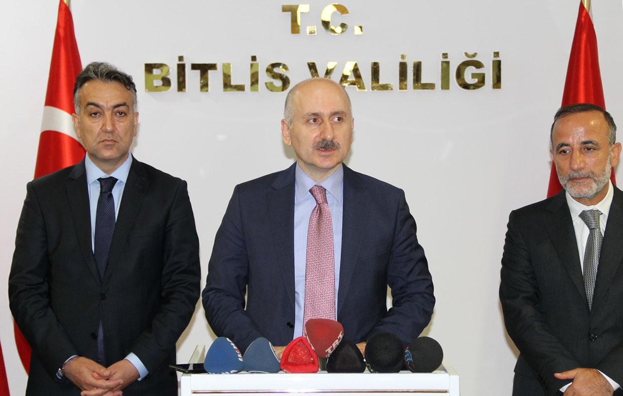 Bakan Karaismailoğlu: “Bitlis'e bugüne kadar yaptığımız projenin miktarı 7 milyarı geçti”